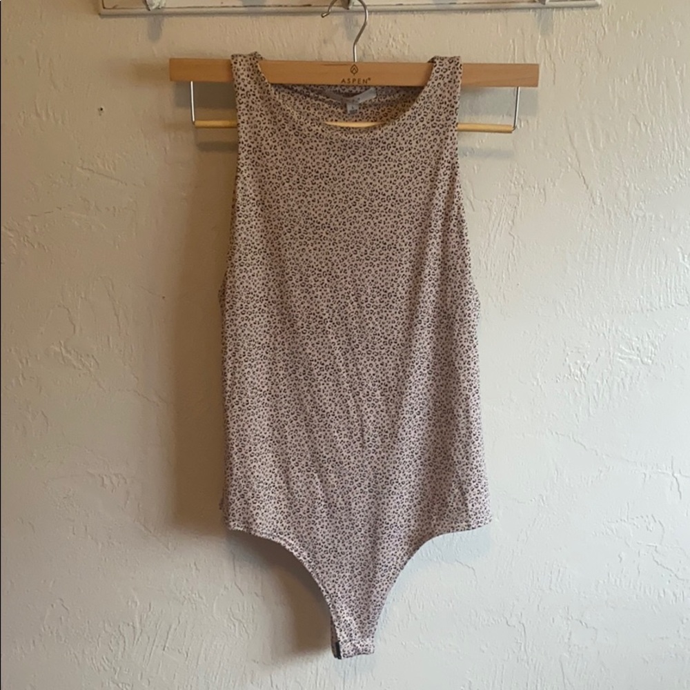Cheetah Print Onesie Bodysuit